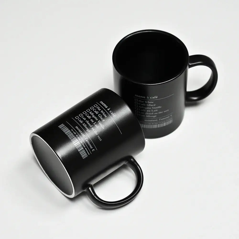 August8th - Menu A Cafe Mug (350ml) - August8th - Accessories - Harumio