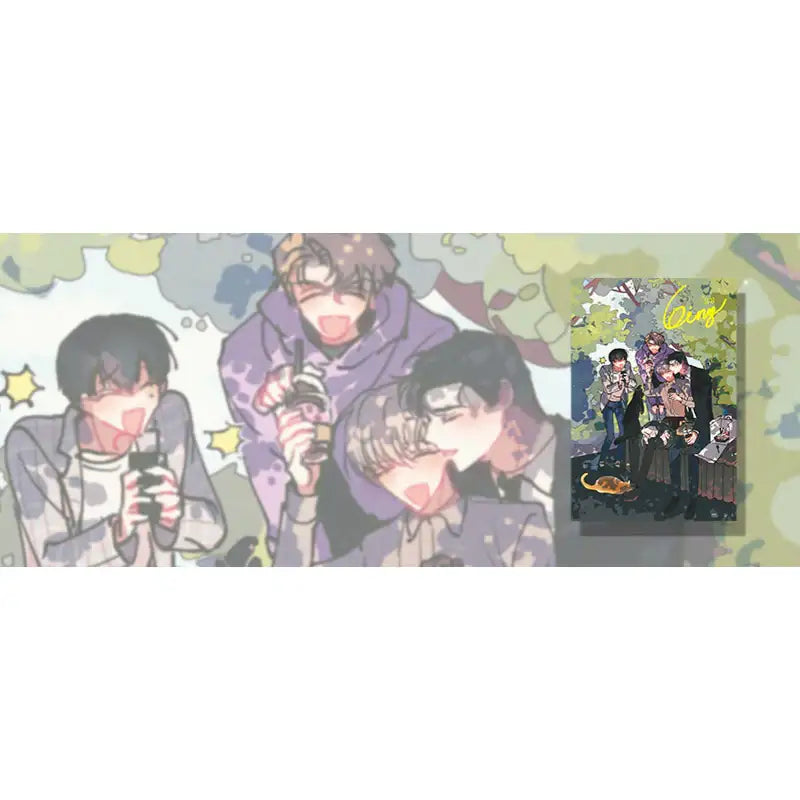 Love Contract Employee - Postcard Set - Webtoon Shop - Postcards - Harumio