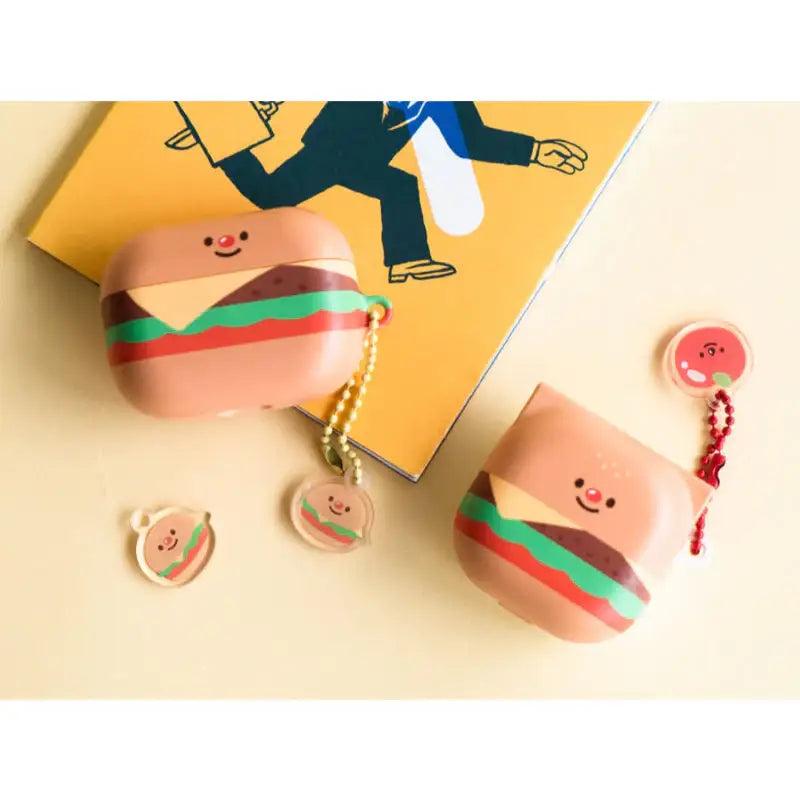 Avofriends - Cheeseburger Buds Case - Avofriends - Buds Cases - Harumio