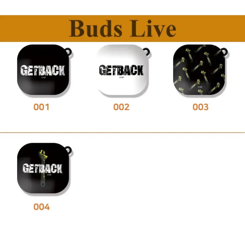 Getback - Galaxy Buds & Buzz Live cases - Webtoon Shop - Buds & Buzz Live cases - Harumio
