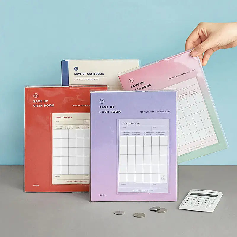 ICONIC - 2023 Save-Up Household Cash Book - ICONIC - Cash Book - Harumio