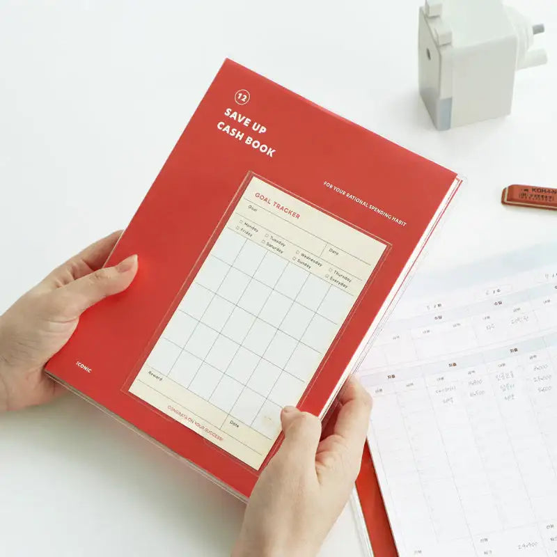 ICONIC - 2023 Save-Up Household Cash Book - ICONIC - Cash Book - Harumio
