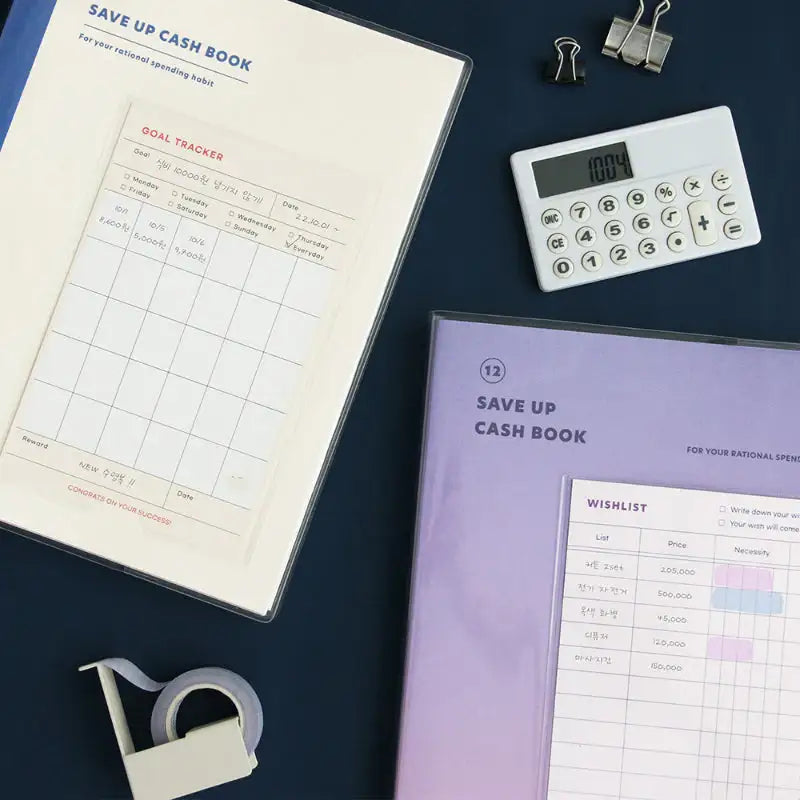 ICONIC - 2023 Save-Up Household Cash Book - ICONIC - Cash Book - Harumio