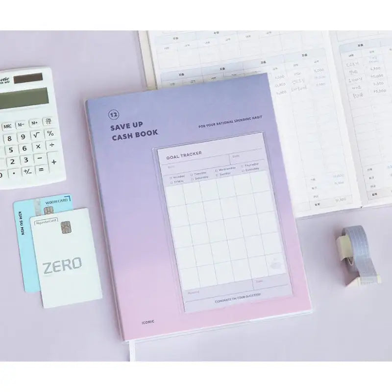 ICONIC - 2023 Save-Up Household Cash Book - ICONIC - Cash Book - Harumio