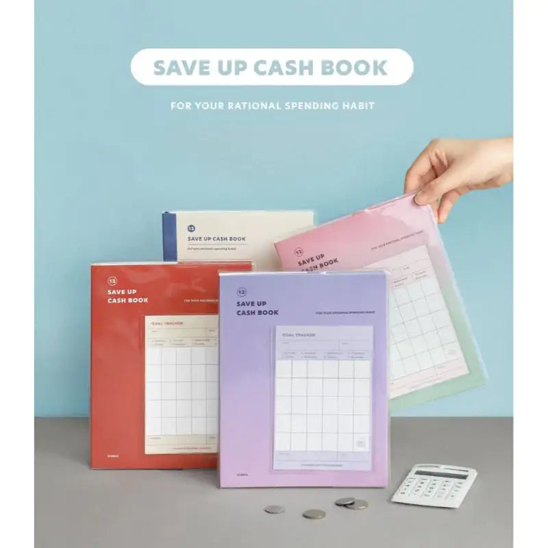 ICONIC - 2023 Save-Up Household Cash Book - ICONIC - Cash Book - Harumio