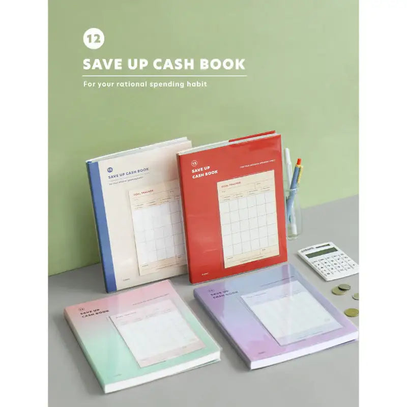 ICONIC - 2023 Save-Up Household Cash Book - ICONIC - Cash Book - Harumio