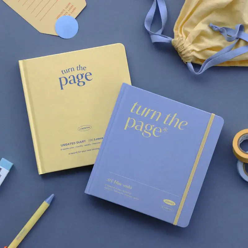 ICONIC - Turn The Page 6-Month Diary - ICONIC - Diary - Harumio