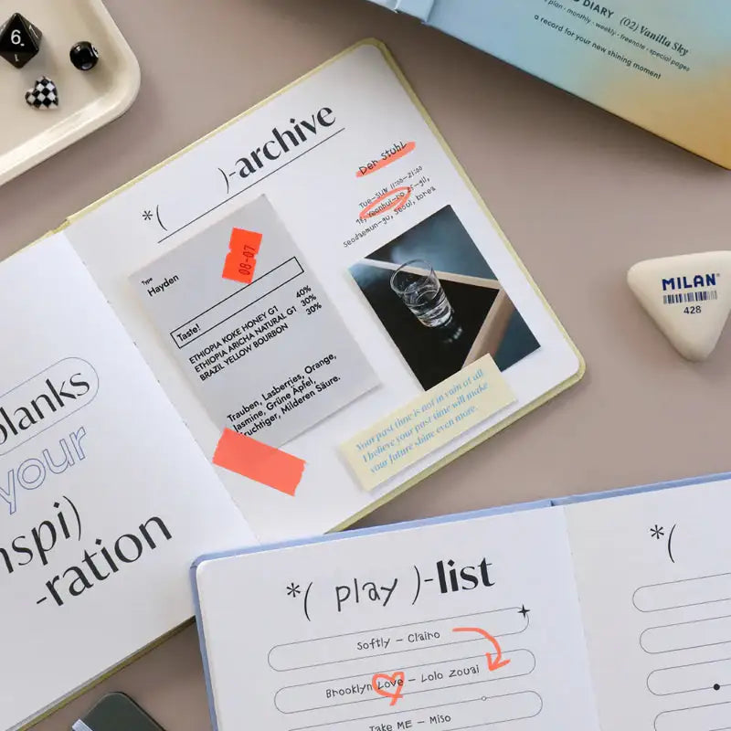 ICONIC - Turn The Page 6-Month Diary - ICONIC - Diary - Harumio