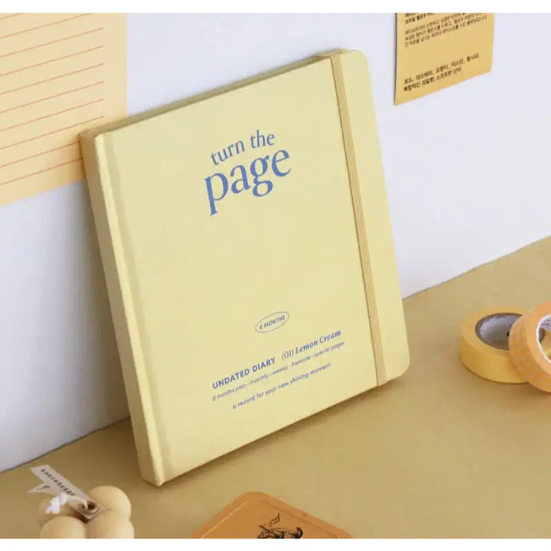 ICONIC - Turn The Page 6-Month Diary - ICONIC - Diary - Harumio