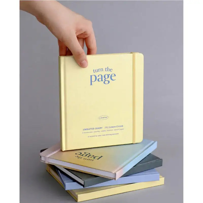 ICONIC - Turn The Page 6-Month Diary - ICONIC - Diary - Harumio