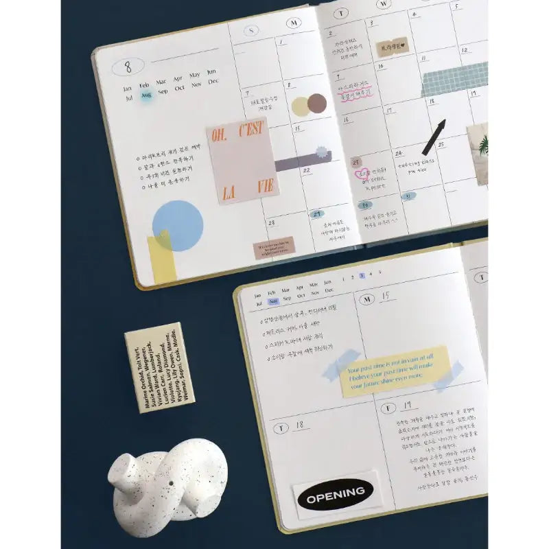 ICONIC - Turn The Page 6-Month Diary - ICONIC - Diary - Harumio