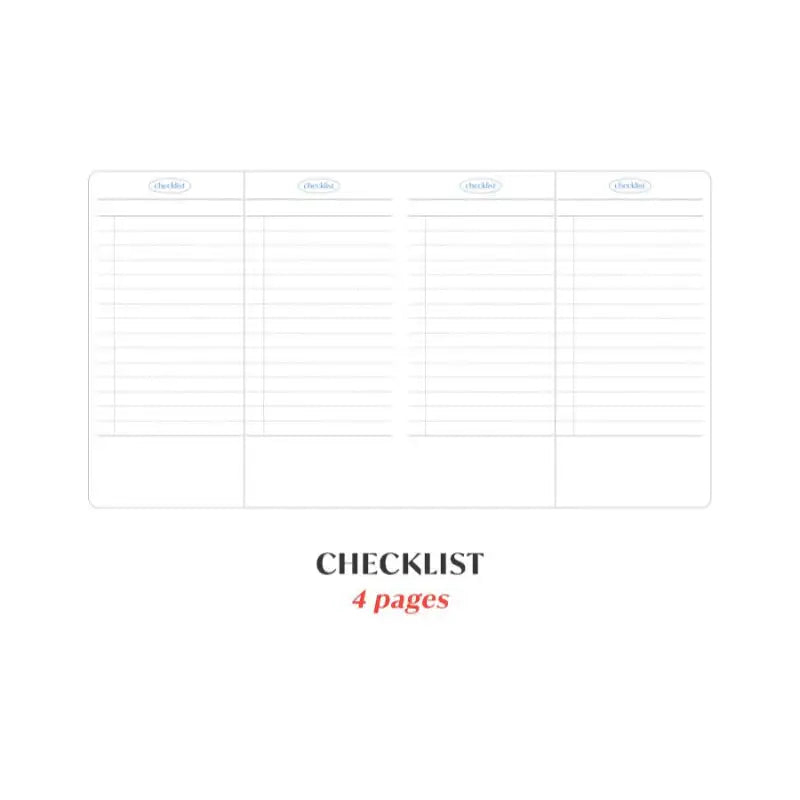 ICONIC - Turn The Page 6-Month Diary - ICONIC - Diary - Harumio