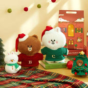 LINE Friends - Standing Doll Holiday Edition - Medium - LINE FRIENDS - Plush - Harumio