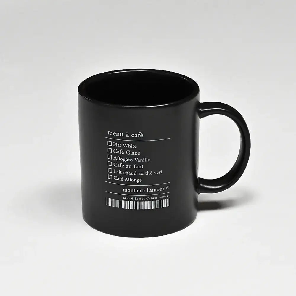 August8th - Menu A Cafe Mug (350ml) - August8th - Accessories - Harumio