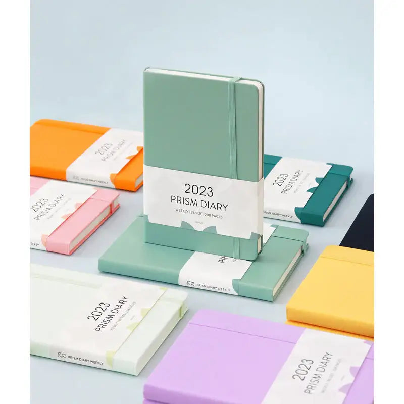 INDIGO - 2023 Prism Weekly Diary B6 - INDIGO - Diary - Harumio