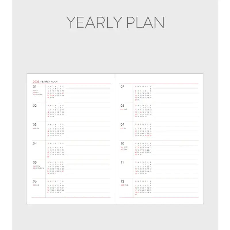 INDIGO - 2023 Prism Weekly Diary B6