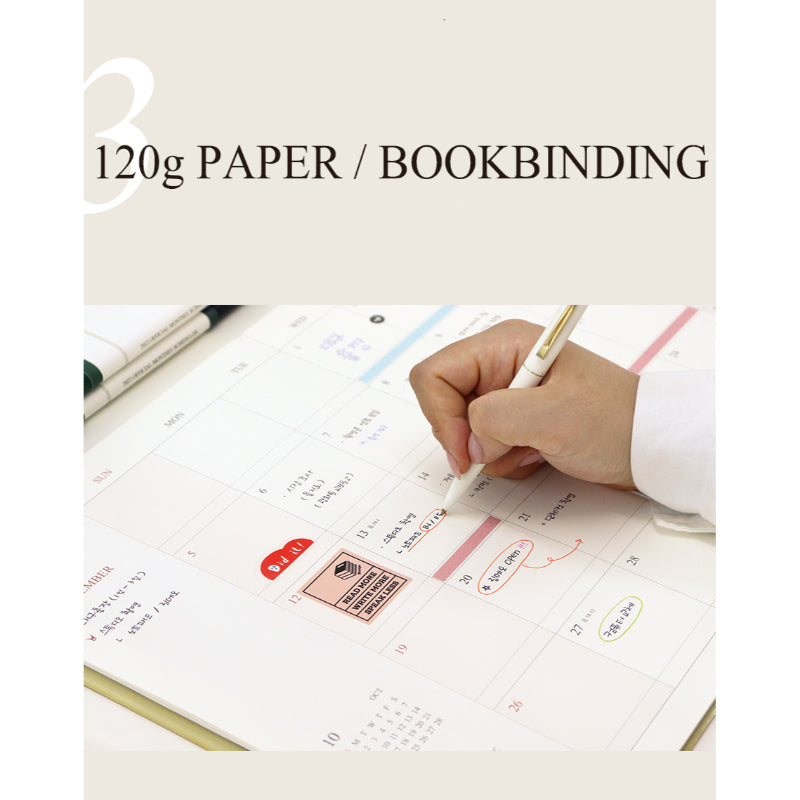 INDIGO - 2023 Official Big Monthly Scheduler