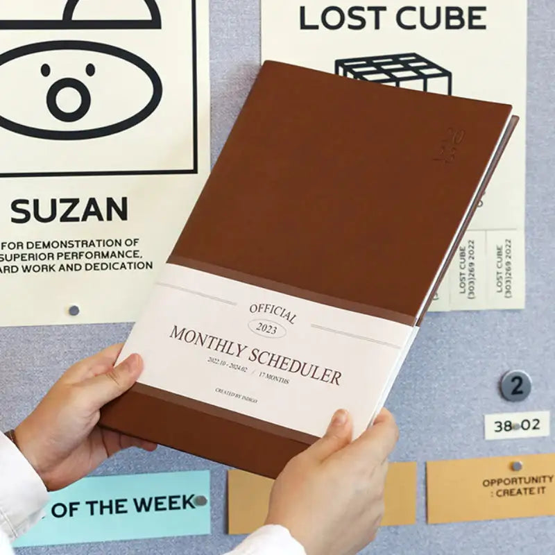 INDIGO - 2023 Official Big Monthly Scheduler - INDIGO - Diary - Harumio