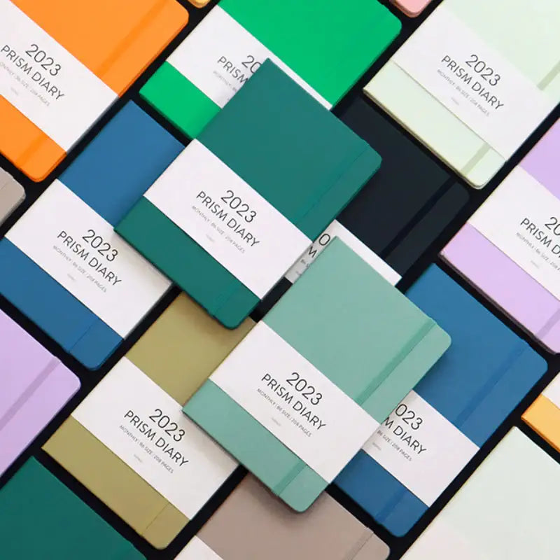 INDIGO - 2023 Prism Monthly Diary B6 - INDIGO - Diary - Harumio