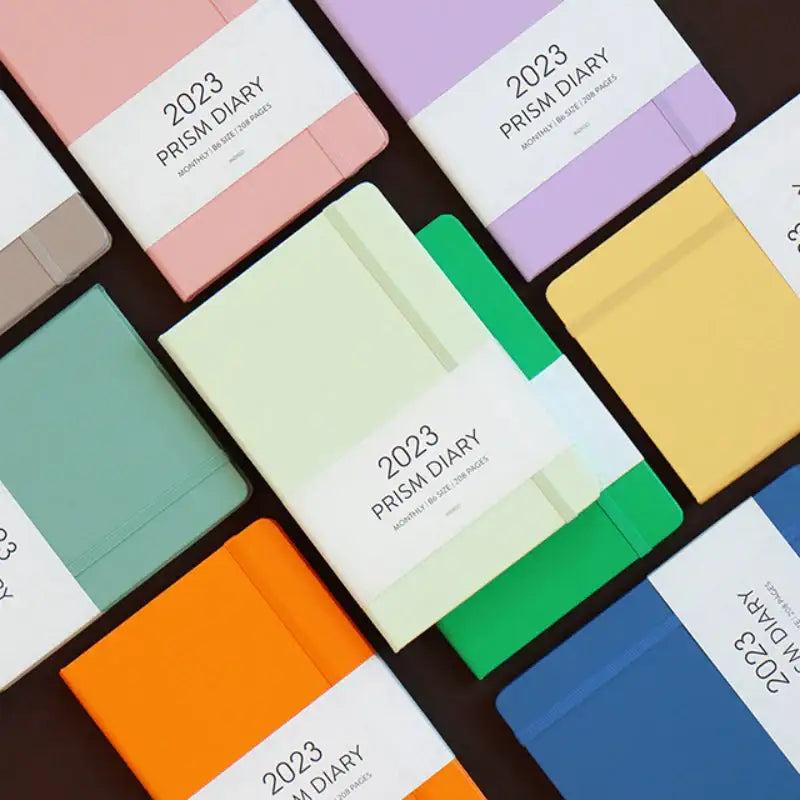 INDIGO - 2023 Prism Monthly Diary B6 - INDIGO - Diary - Harumio