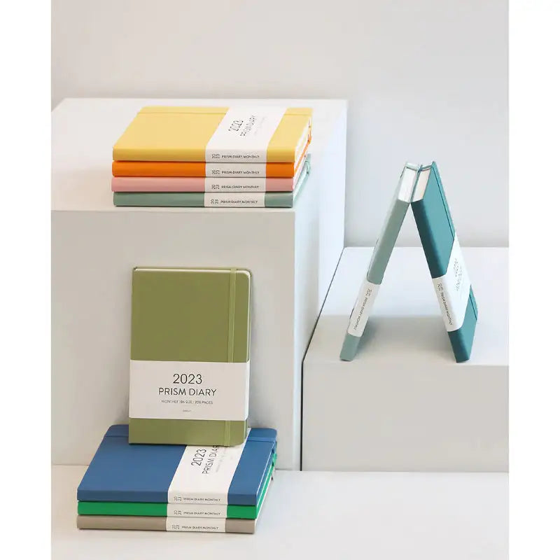 INDIGO - 2023 Prism Monthly Diary B6 - INDIGO - Diary - Harumio