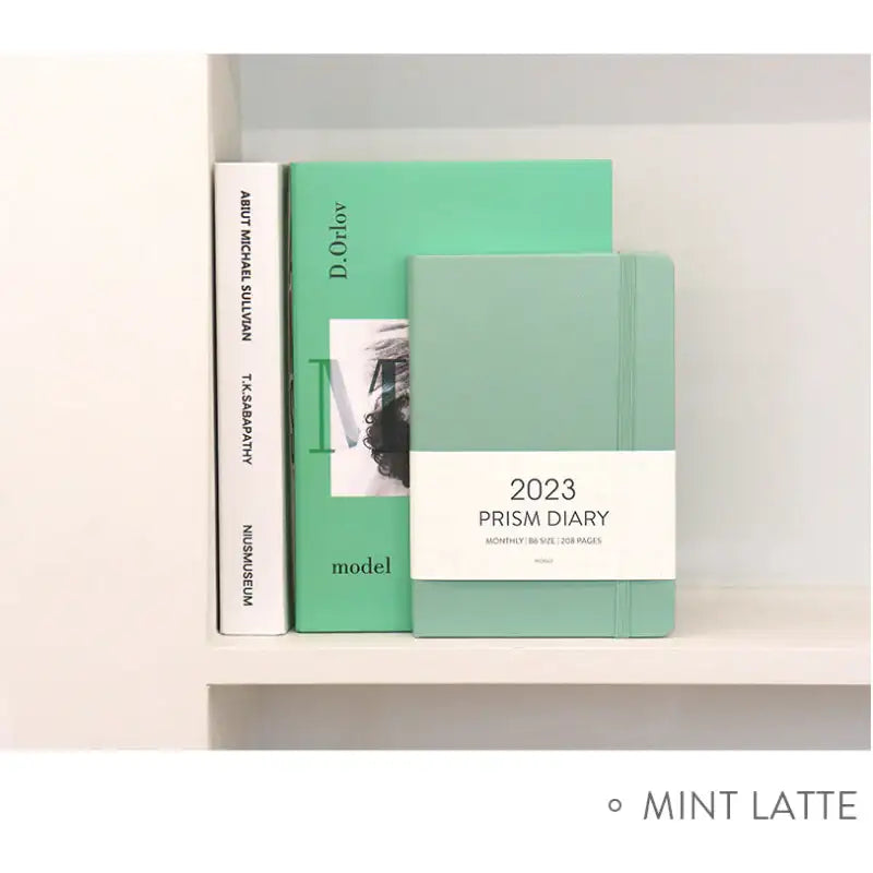 INDIGO - 2023 Prism Monthly Diary B6 - INDIGO - Diary - Harumio