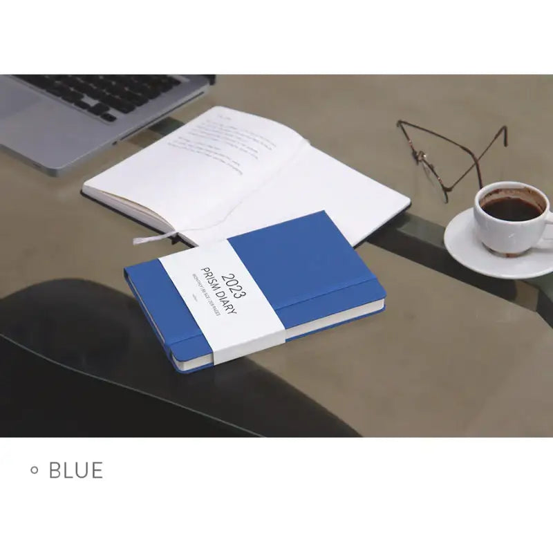 INDIGO - 2023 Prism Monthly Diary B6 - INDIGO - Diary - Harumio