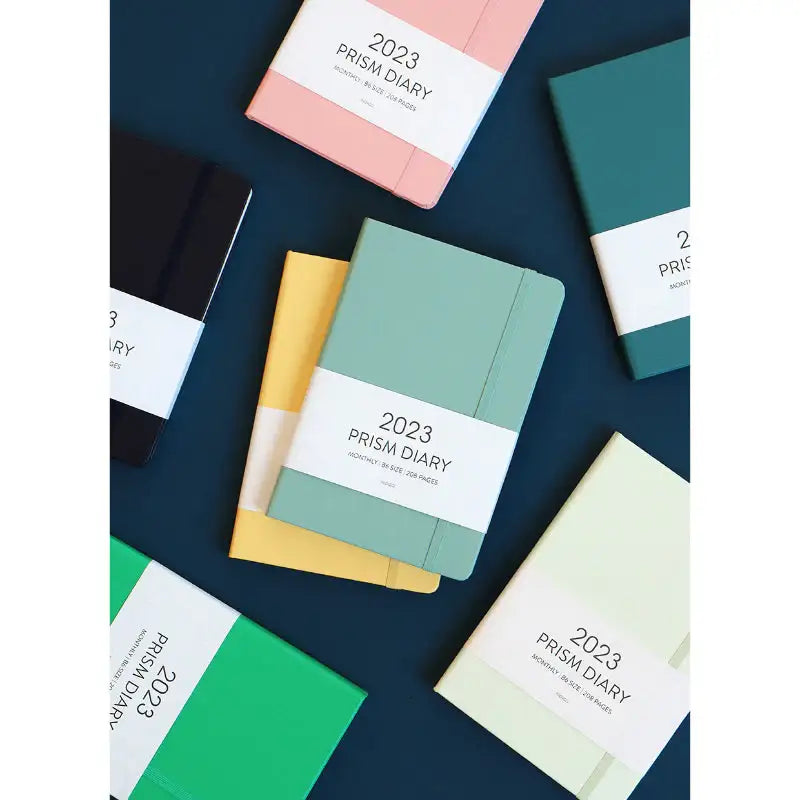 INDIGO - 2023 Prism Monthly Diary B6 - INDIGO - Diary - Harumio