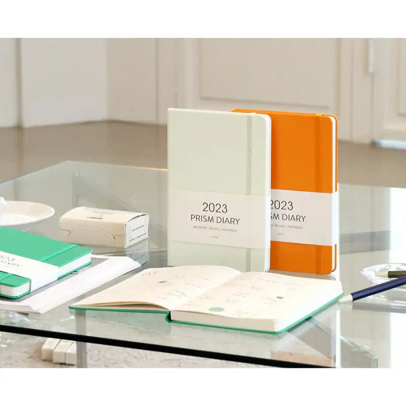 INDIGO - 2023 Prism Monthly Diary B6 - INDIGO - Diary - Harumio