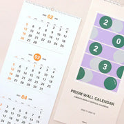 INDIGO - 2023 Prism 3-Month Display Wall Calendar - INDIGO - Calendars - Harumio