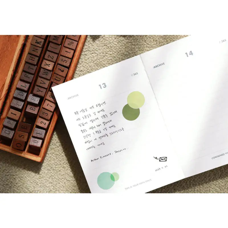 INDIGO - Basic 365 Diary - INDIGO - Diary - Harumio