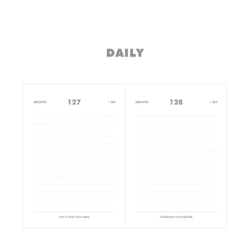 INDIGO - Basic 365 Diary - INDIGO - Diary - Harumio