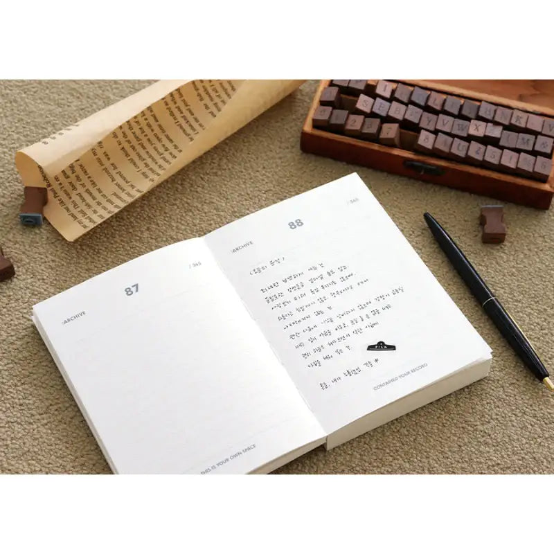 INDIGO - Basic 365 Diary - INDIGO - Diary - Harumio