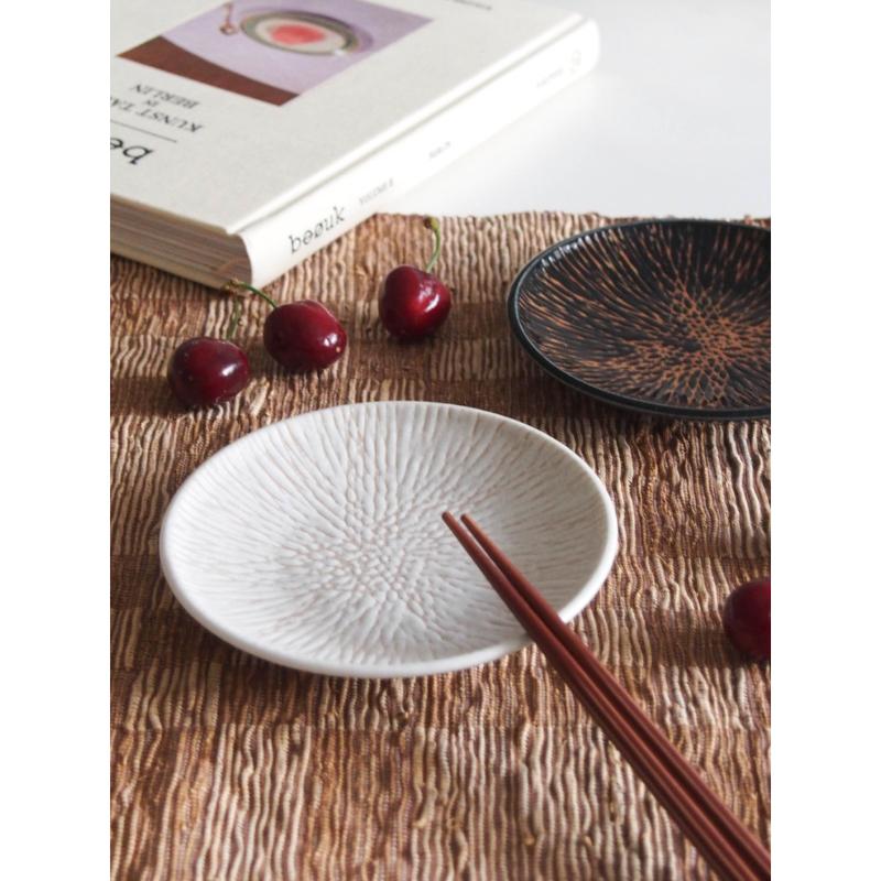 Bymino - Zen Series White Mini Round Plate 12.5cm