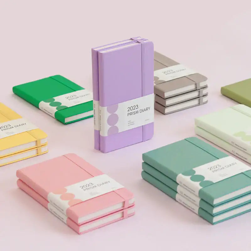 INDIGO - 2023 Prism Slim Monthly Diary - INDIGO - Diary - Harumio