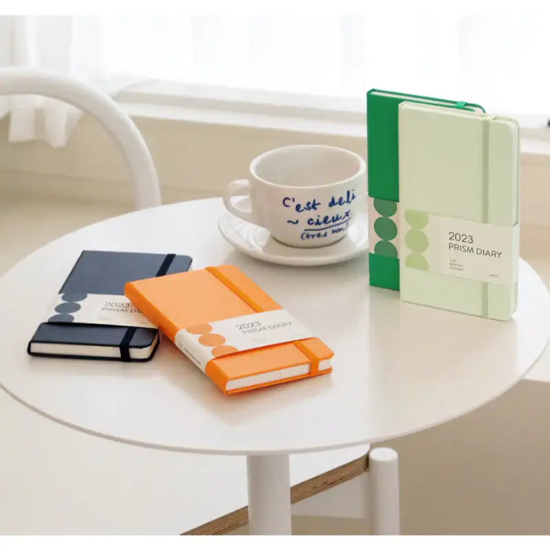 INDIGO - 2023 Prism Slim Monthly Diary - INDIGO - Diary - Harumio