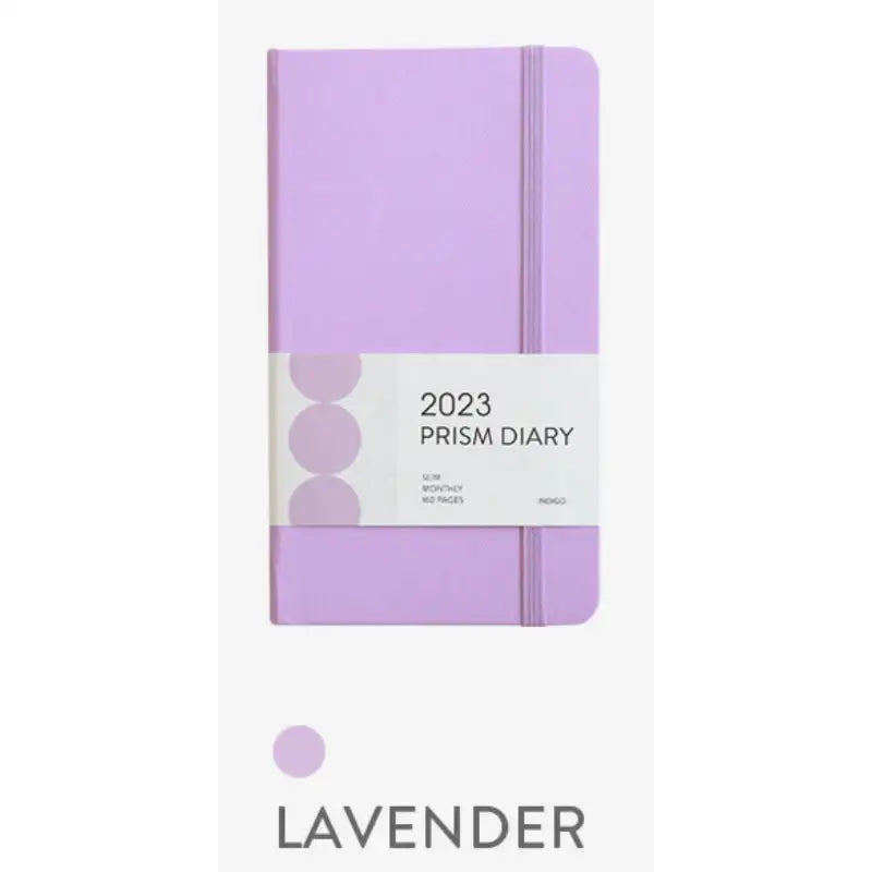 INDIGO - 2023 Prism Slim Monthly Diary - INDIGO - Diary - Harumio