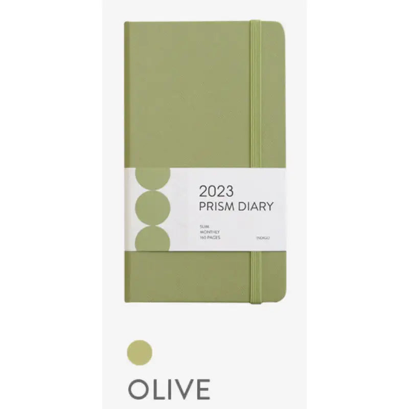 INDIGO - 2023 Prism Slim Monthly Diary - INDIGO - Diary - Harumio