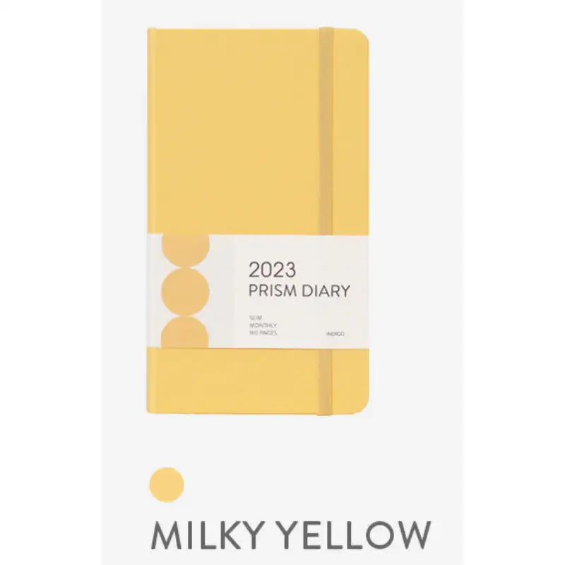 INDIGO - 2023 Prism Slim Monthly Diary - INDIGO - Diary - Harumio