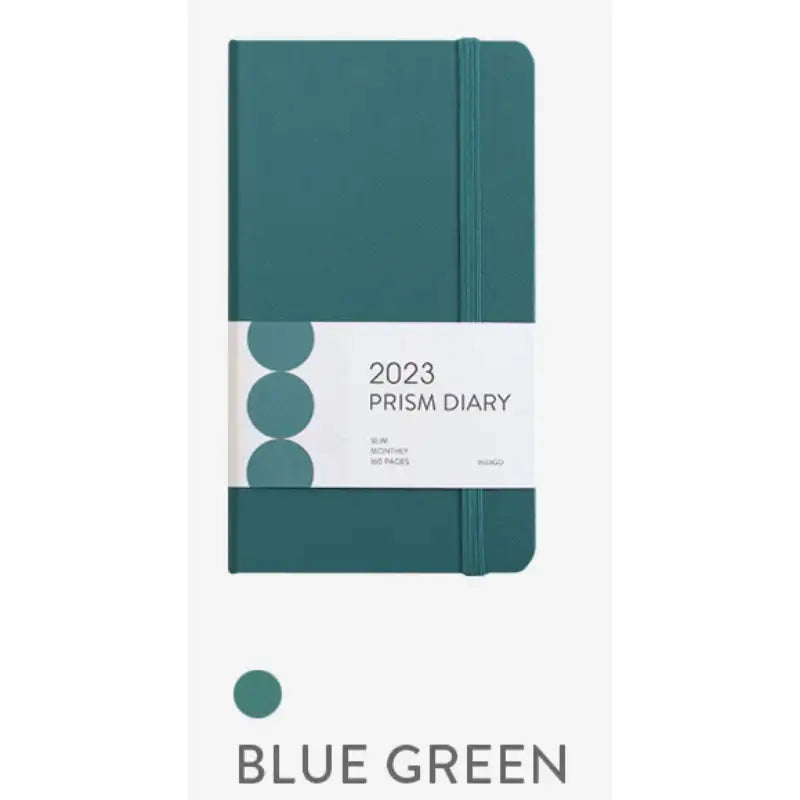 INDIGO - 2023 Prism Slim Monthly Diary - INDIGO - Diary - Harumio