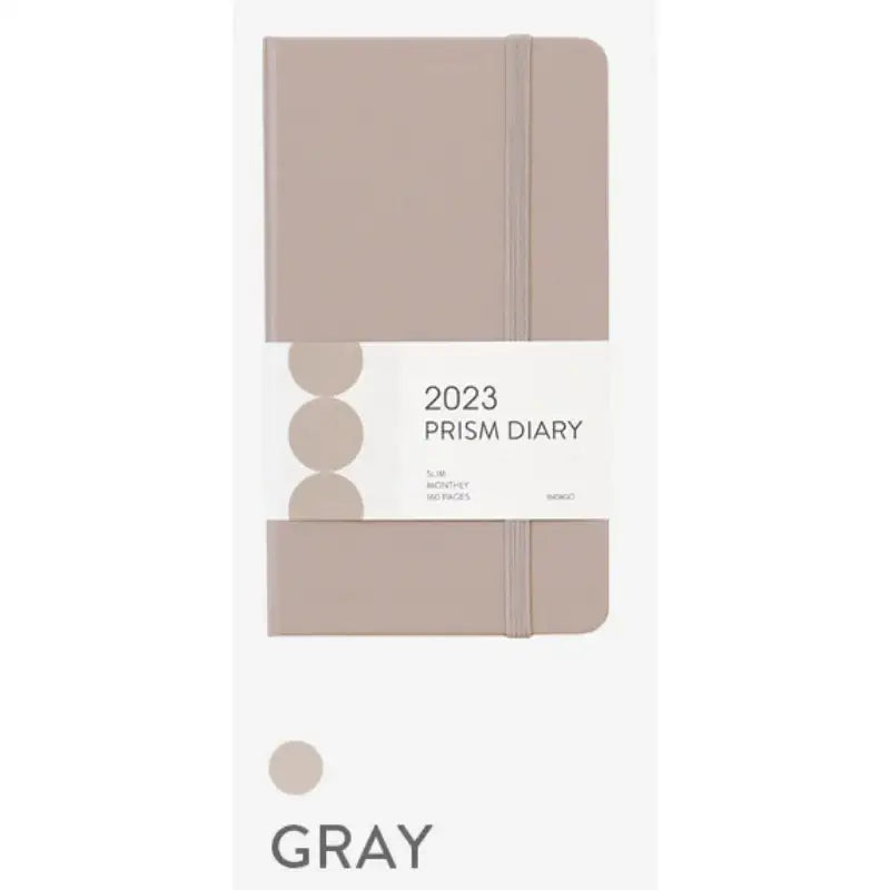 INDIGO - 2023 Prism Slim Monthly Diary - INDIGO - Diary - Harumio