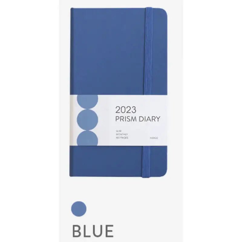 INDIGO - 2023 Prism Slim Monthly Diary - INDIGO - Diary - Harumio