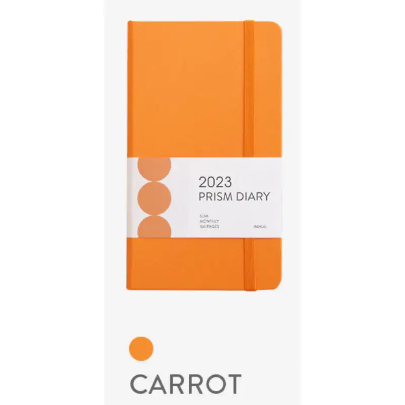 INDIGO - 2023 Prism Slim Monthly Diary - INDIGO - Diary - Harumio