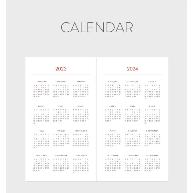 INDIGO - 2023 Prism Slim Monthly Diary - INDIGO - Diary - Harumio
