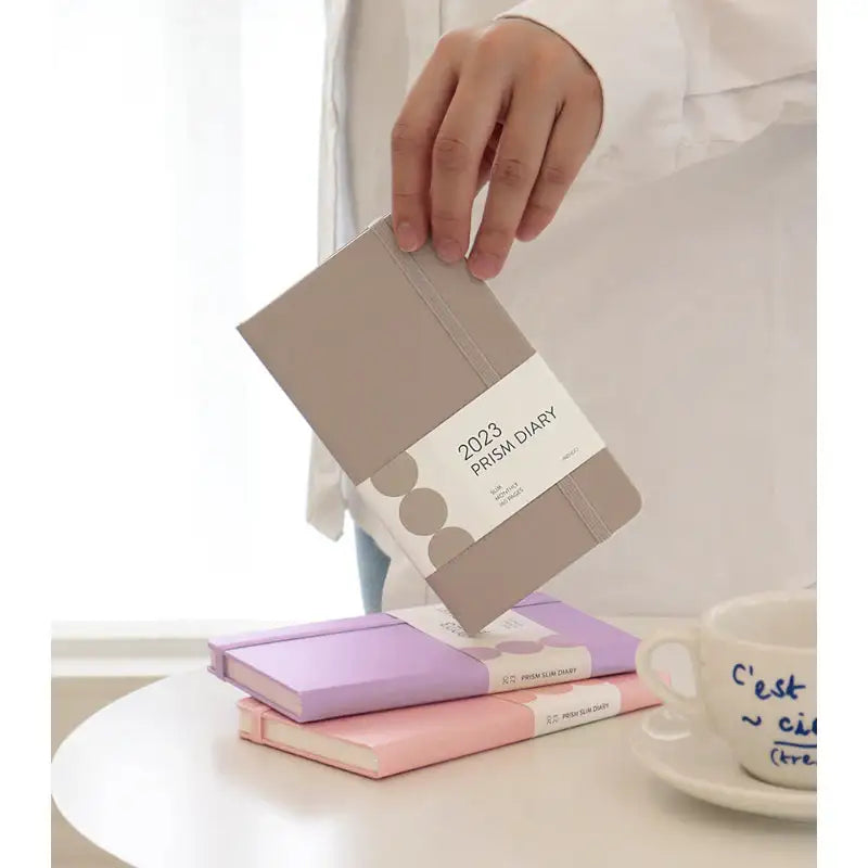 INDIGO - 2023 Prism Slim Monthly Diary - INDIGO - Diary - Harumio