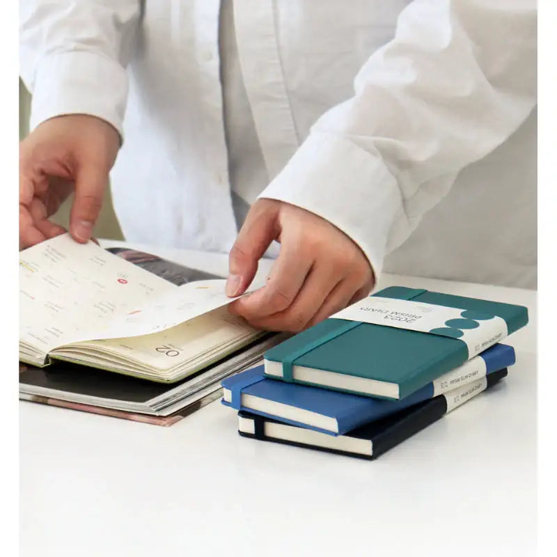 INDIGO - 2023 Prism Slim Monthly Diary - INDIGO - Diary - Harumio
