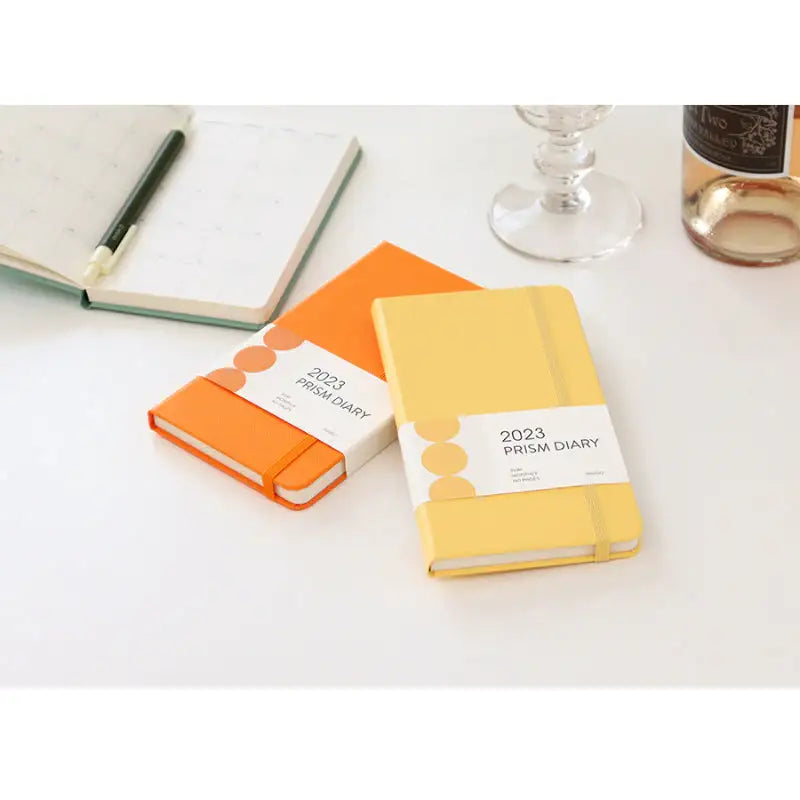 INDIGO - 2023 Prism Slim Monthly Diary - INDIGO - Diary - Harumio