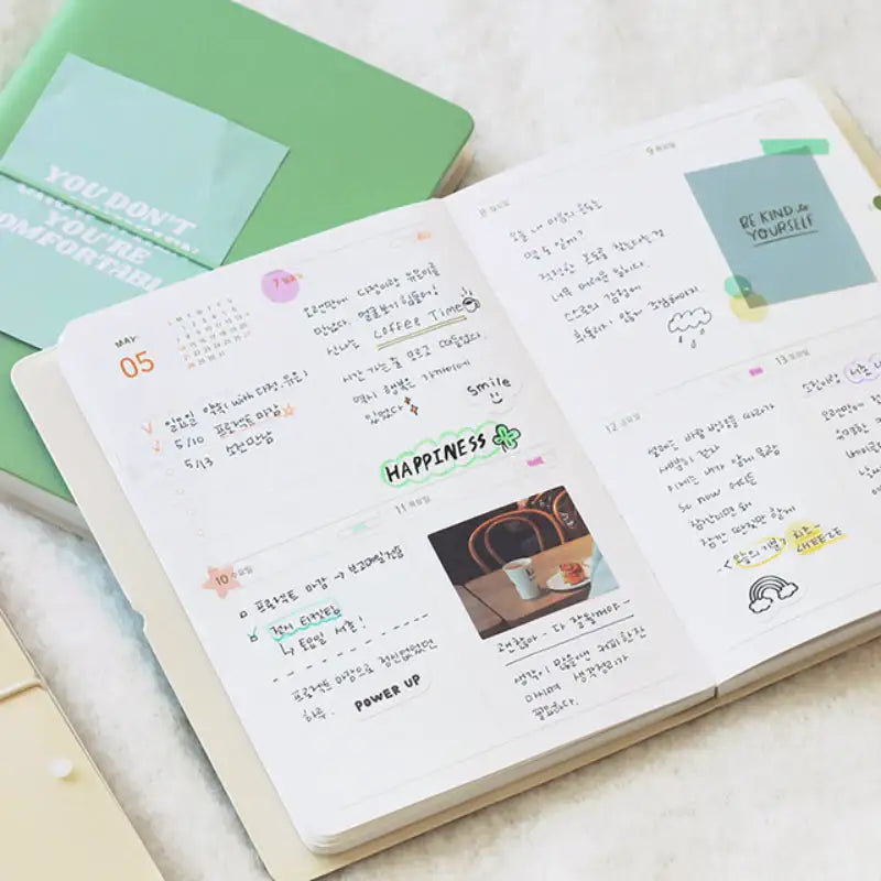 INDIGO - 2023 Today's Mood Weekly Diary B6 - INDIGO - Diary - Harumio