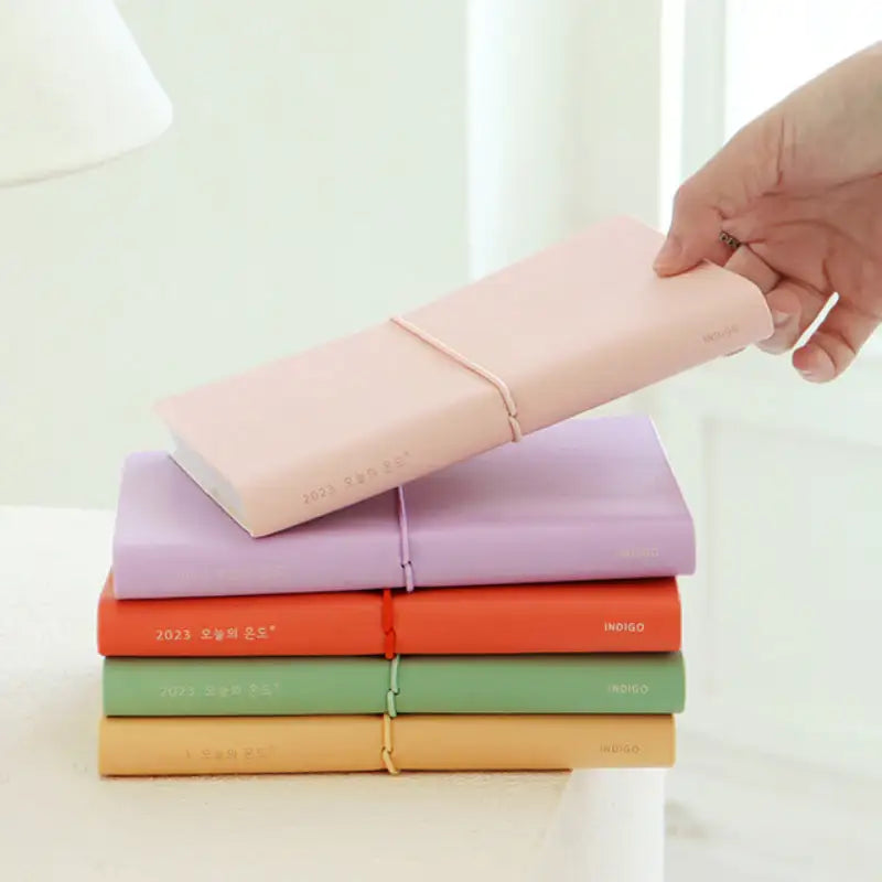 INDIGO - 2023 Today's Mood Weekly Diary B6 - INDIGO - Diary - Harumio