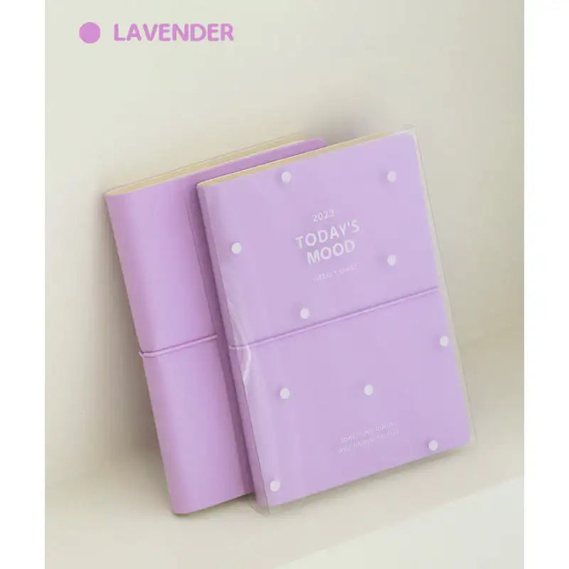 INDIGO - 2023 Today's Mood Weekly Diary B6 - INDIGO - Diary - Harumio